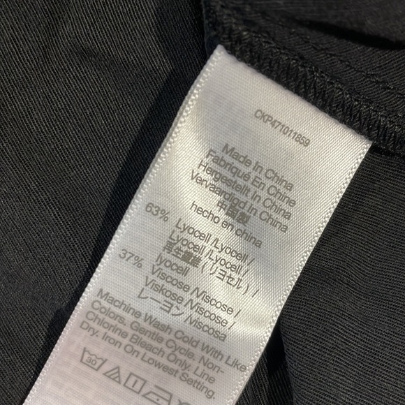 NWT Madewell Black Pleated-Waist True-Wrap Mini Dress - Picture 10 of 10